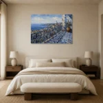 Premium Wall Art Yatay Html Edition – CP-IB-LA-H-005 showcased in an elegant minimalist interior
