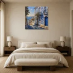 Premium Wall Art Kare Html Edition – CP-IB-LA-S-001 showcased in an elegant minimalist interior