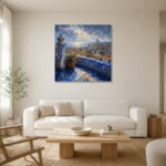 Premium Wall Art Kare Html Edition – CP-IB-LA-S-003 styled in a refined neutral interior