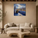 Premium Wall Art Kare Html Edition – CP-IB-LA-S-003 presented in a sophisticated home setting