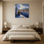 Premium Wall Art Kare Html Edition – CP-IB-LA-S-003 showcased in an elegant minimalist interior