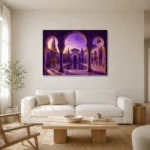 Premium Wall Art Yatay Html Edition – CP-IB-MR-H-001 styled in a refined neutral interior