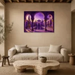 Premium Wall Art Yatay Html Edition – CP-IB-MR-H-001 presented in a sophisticated home setting