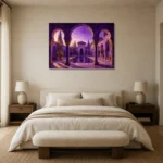 Premium Wall Art Yatay Html Edition – CP-IB-MR-H-001 showcased in an elegant minimalist interior