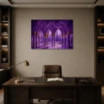 Premium Wall Art Yatay Html Edition – CP-IB-MR-H-002 displayed in a contemporary gallery-inspired room