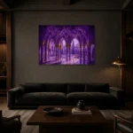 Premium Wall Art Yatay Html Edition – CP-IB-MR-H-002 shown in a warm modern interior
