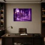Premium Wall Art Yatay Html Edition – CP-IB-MR-H-003 displayed in a contemporary gallery-inspired room