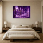 Premium Wall Art Yatay Html Edition – CP-IB-MR-H-003 showcased in an elegant minimalist interior