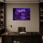Premium Wall Art Yatay Html Edition – CP-IB-MR-H-004 displayed in a contemporary gallery-inspired room