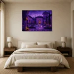Premium Wall Art Yatay Html Edition – CP-IB-MR-H-004 showcased in an elegant minimalist interior