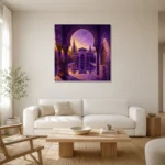 Premium Wall Art Kare Html Edition – CP-IB-MR-S-001 styled in a refined neutral interior