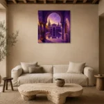 Premium Wall Art Kare Html Edition – CP-IB-MR-S-001 presented in a sophisticated home setting