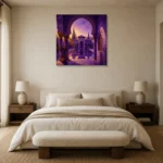 Premium Wall Art Kare Html Edition – CP-IB-MR-S-001 showcased in an elegant minimalist interior
