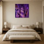 Premium Wall Art Kare Html Edition – CP-IB-MR-S-003 showcased in an elegant minimalist interior