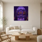 Premium Wall Art Kare Html Edition – CP-IB-MR-S-004 styled in a refined neutral interior