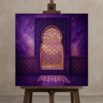 Premium Wall Art Kare Html Edition – CP-IB-MR-S-005 displayed on a studio easel