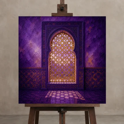 Premium Wall Art Kare Html Edition – CP-IB-MR-S-005 displayed on a studio easel