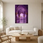 Premium Wall Art Dikey Html Edition – CP-IB-MR-V-002 styled in a refined neutral interior