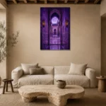 Premium Wall Art Dikey Html Edition – CP-IB-MR-V-004 presented in a sophisticated home setting