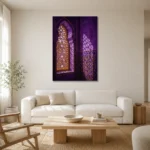 Premium Wall Art Dikey Html Edition – CP-IB-MR-V-005 styled in a refined neutral interior