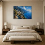 Premium Wall Art Yatay Html Edition – CP-IT-AA-H-001 showcased in an elegant minimalist interior