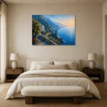 Premium Wall Art Yatay Html Edition – CP-IT-AA-H-002 showcased in an elegant minimalist interior