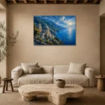 Premium Wall Art Yatay Html Edition – CP-IT-AA-H-003 presented in a sophisticated home setting