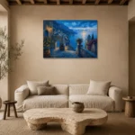 Premium Wall Art Yatay Html Edition – CP-IT-AA-H-004 presented in a sophisticated home setting