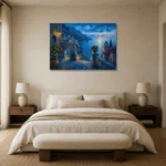 Premium Wall Art Yatay Html Edition – CP-IT-AA-H-004 showcased in an elegant minimalist interior