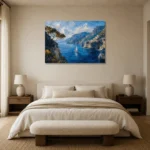Premium Wall Art Yatay Html Edition – CP-IT-AA-H-005 showcased in an elegant minimalist interior