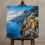 Premium Wall Art Kare Html Edition – CP-IT-AA-S-001 displayed on a studio easel