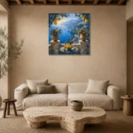 Premium Wall Art Kare Html Edition – CP-IT-AA-S-002 presented in a sophisticated home setting