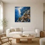 Premium Wall Art Kare Html Edition – CP-IT-AA-S-003 styled in a refined neutral interior