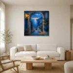 Premium Wall Art Kare Html Edition – CP-IT-AA-S-004 styled in a refined neutral interior