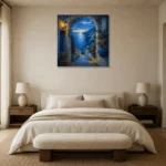 Premium Wall Art Kare Html Edition – CP-IT-AA-S-004 showcased in an elegant minimalist interior