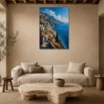 Premium Wall Art Dikey Html Edition – CP-IT-AA-V-001 presented in a sophisticated home setting