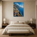 Premium Wall Art Dikey Html Edition – CP-IT-AA-V-001 showcased in an elegant minimalist interior