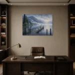 Premium Wall Art Yatay Html Edition – CP-IT-LCS-H-002 displayed in a contemporary gallery-inspired room