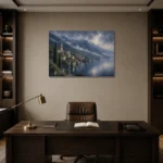 Premium Wall Art Yatay Html Edition – CP-IT-LCS-H-003 displayed in a contemporary gallery-inspired room
