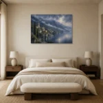 Premium Wall Art Yatay Html Edition – CP-IT-LCS-H-003 showcased in an elegant minimalist interior