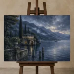 Premium Wall Art Yatay Html Edition – CP-IT-LCS-H-004 displayed on a studio easel