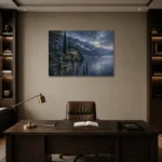 Premium Wall Art Yatay Html Edition – CP-IT-LCS-H-004 displayed in a contemporary gallery-inspired room