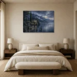 Premium Wall Art Yatay Html Edition – CP-IT-LCS-H-004 showcased in an elegant minimalist interior