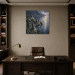 Premium Wall Art Kare Html Edition – CP-IT-LCS-S-003 displayed in a contemporary gallery-inspired room
