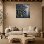 Premium Wall Art Kare Html Edition – CP-IT-LCS-S-003 presented in a sophisticated home setting