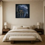 Premium Wall Art Kare Html Edition – CP-IT-LCS-S-004 showcased in an elegant minimalist interior