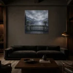 Premium Wall Art Kare Html Edition – CP-IT-LCS-S-005 shown in a warm modern interior