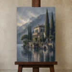 Premium Wall Art Dikey Html Edition – CP-IT-LCS-V-001 displayed on a studio easel