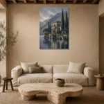 Premium Wall Art Dikey Html Edition – CP-IT-LCS-V-001 presented in a sophisticated home setting