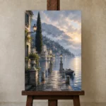 Premium Wall Art Dikey Html Edition – CP-IT-LCS-V-002 displayed on a studio easel